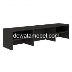 Reception Counter Size 80 - EXPO MD RC 075 + Metal Pole / Dark Oak